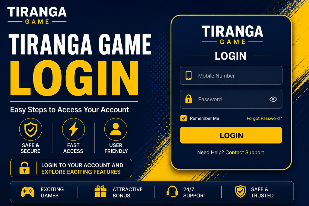 Tiranga Game Login