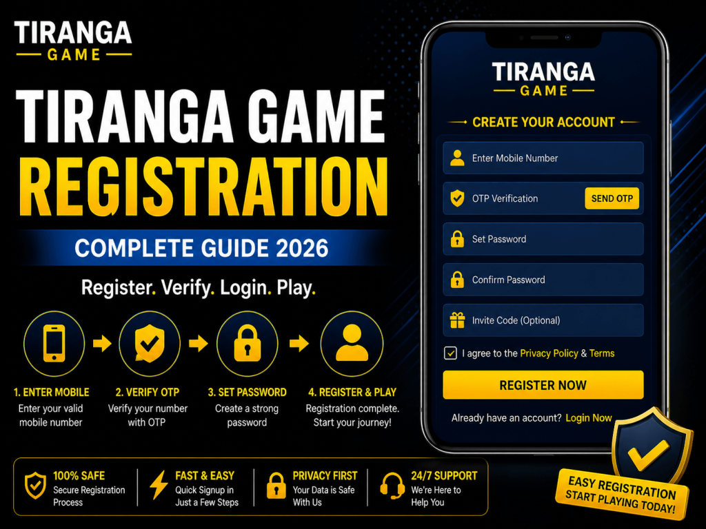 Tiranga Game Registration